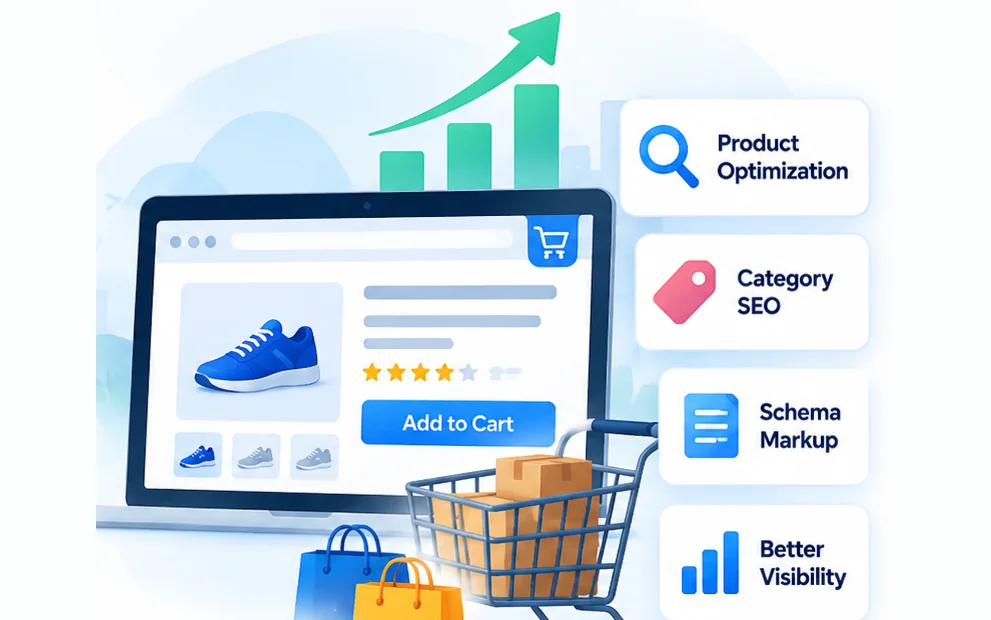 E-commerce SEO: product optimization, category SEO and schema markup