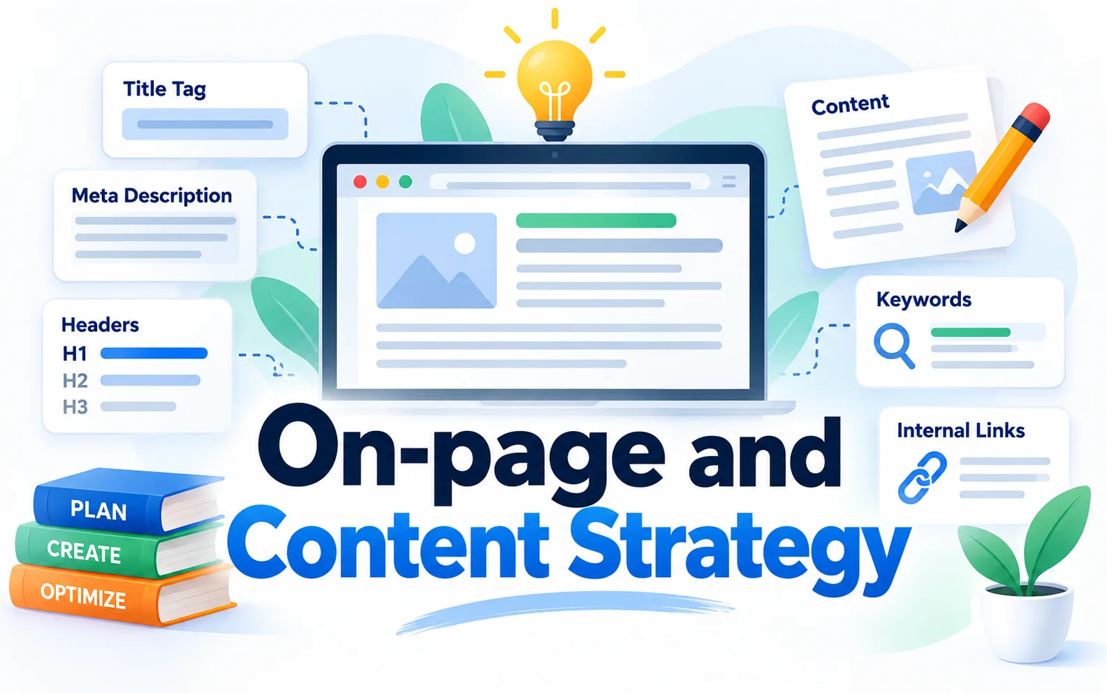 On-page and content strategy